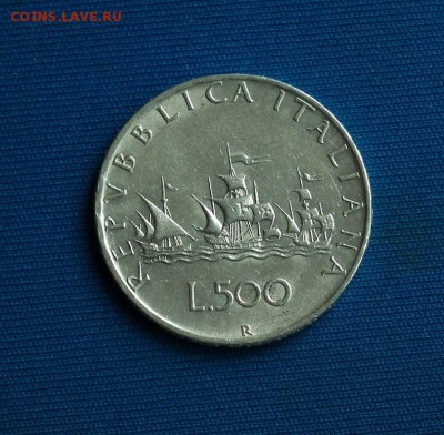 500 лир 1964 "Корабли Колумба" до 30.03 в 22-00 по МСК - DSCF3119.JPG