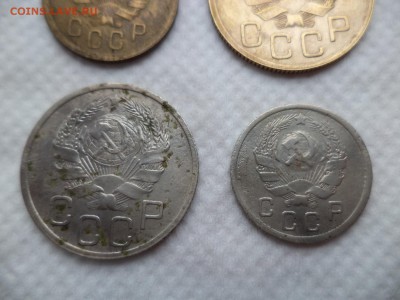 Лот из 4 монет 1935 года НОВОГО образца (2, 3, 10, 20 коп) - DSC06035.JPG