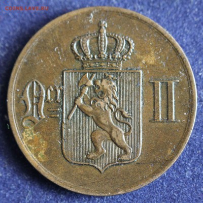 С 1 руб. НОРВЕГИЯ 5 эре 1902г.В КОЛЛЕКЦИЮ! до 3.04 в 22-00 - IMG_5324.JPG