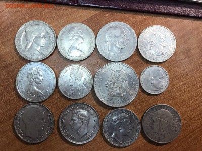 ИНОСТРАННЫЕ МОНЕТЫ СЕРЕБРО? 22шт - nAW4dNz8Gyw
