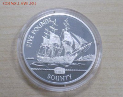 5 фунтов 2009 - баунти