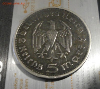 5 рейхсмарок 1935 г. А опознание, оценка - 3