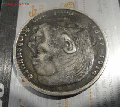 5 рейхсмарок 1935 г. А опознание, оценка - 2