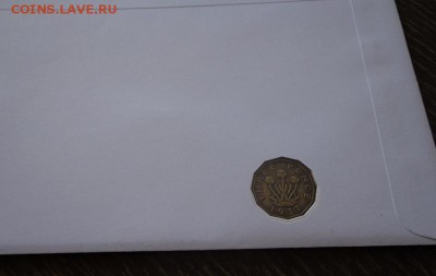 АНГЛИЯ - 3п БРИЛЛИАНТОВЫЙ ЮБИЛЕЙ ГЕОРГА VI конв 4.04, 22.00 - Англия 3 п 1937 Юбилей коронации Георга конверт_2