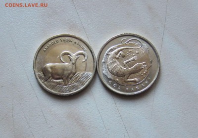 ТУРЦИЯ.КК 2015. ВАРАН И МУФЛОН (UNC,2шт.) 30.03. 22-00мск - Варан_Муфлон_1