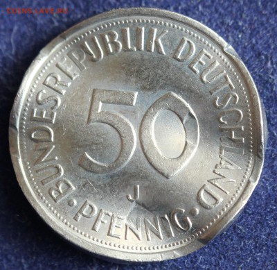 С 1 руб. ФРГ 50 пфеннигов 1990г. "J" ГАШЕНАЯ  до 4.04. в 22 - IMG_5364.JPG