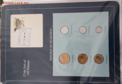 Набор coins sets of all nations Никарагуа 3.04.17 22.00 мск - 20170327_161235