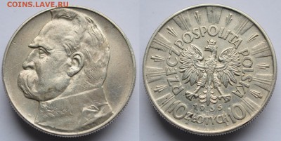 10 злотых 1935г. Польша Пилсудский --- 04-04-17 в 22-00--- - 10злотых1935_1_1