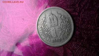 Австрия 1 крона 1893 03.04.17 22:00 - 1490850319015760460715