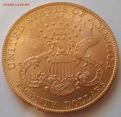 20$ долларов 1907г., золото. 33.40г - 20170330_062959