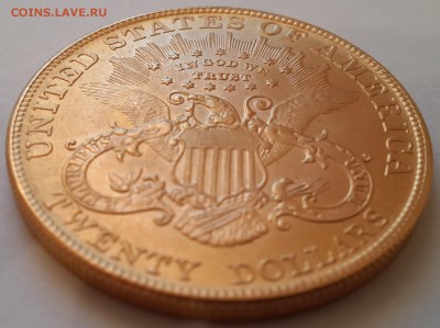 20$ долларов 1907г., золото. 33.40г - 20170330_063028