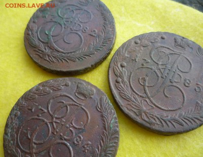 5 копеек 1782,83,84гг ем,до 2.04 - 5-8