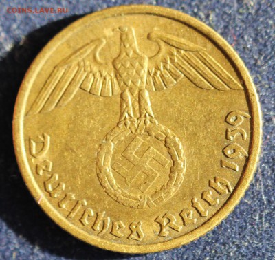 С 1 руб. III-й РЕЙХ 5 пфеннигов 1939г."А" БРОНЗА до 5.04 - IMG_5385.JPG