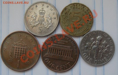 5 иностранных монет до 11.02.11 в 22-00 - 2010 новые 002