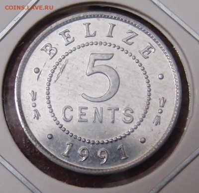 Белиз 5 центов 1991 Фикс. до 31.03 в 23,00 - P3306818.JPG