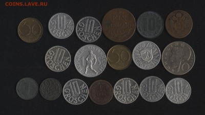 18 монет Австрии 1800-1998 до 22:00мск 05.04.17 - Австрия 01