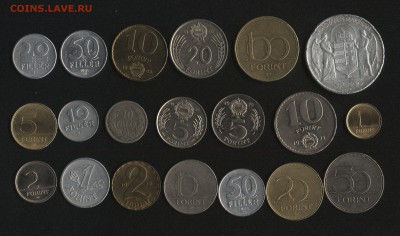 20 монет Венгрии 1894-2007 до 22:00мск 05.04.17 - Венгрия 01