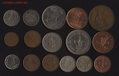16 монет Англии и колоний 1887-2009 до 22:00мск 05.04.17 - Англия 01