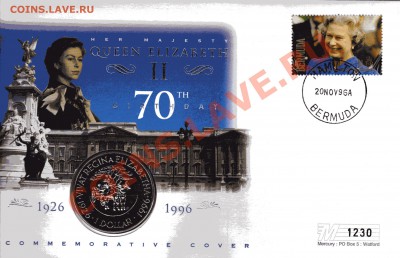 БЕРМУДЫ 1$ 1996 70-ЛЕТИЕ КОРОЛЕВЫ ДО 10.02.11 В 22.00МСК - img985