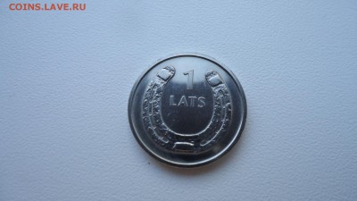 ЛАТВИЯ 1 ЛАТ 2010 ПОДКОВА ВВЕРХ UNC ДО 06.04 22:00 МСК - DSC04259.JPG