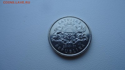 ЛАТВИЯ 1 ЛАТ 2011 СЕРДЦЕ UNC ДО 06.04 22:00 МСК - DSC04280.JPG