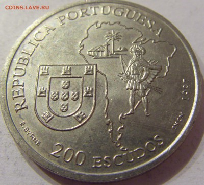 200 эскудо 1997 Анчетта Португалия №1 07.04.17 22:00 МСК - CIMG4804.JPG