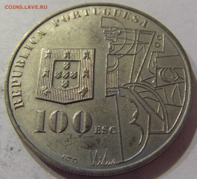 100 эскудо 1987 Кордозо Португалия №1 07.04.17 22:00 - CIMG4933.JPG
