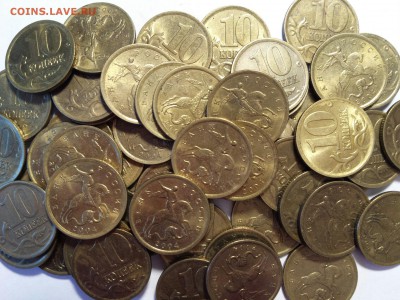 10 коп 2004г спмд (50 шт!!!) до 06.04. до 22.00 - 10 коп 04с 50 шт