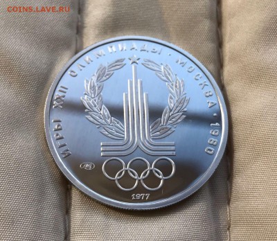150 рублей 1977, Pt999 пруф Олимпиада 80 - 150__