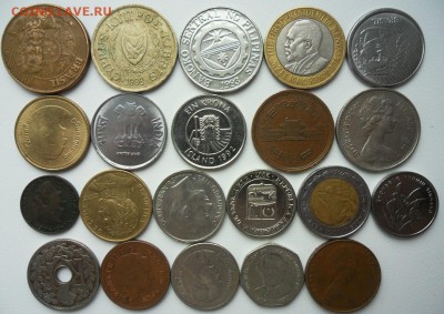 40 иностранных монет без повторов до 06.04.2017г. 22-00 мск - 40 монет 4.JPG