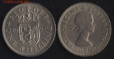 Великобритания шиллинг 1963 ШОТЛАНДСКИЙ до 22:00мск 08.04.17 - Великобритания шиллинг 1963 ШОТЛАНДСКИЙ