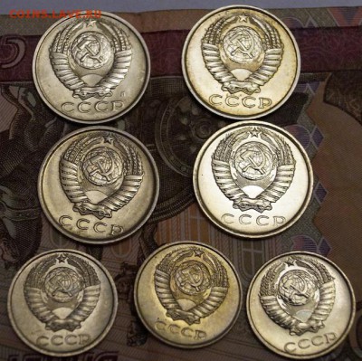 10к-3шт,15к-4шт 1961-1991 штемпельные до 7.04.17 в 22-00 мск - 10152