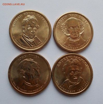 1 доллар UNC Президенты США 4 шт. до 06.04 в 22.00 мск - DSCN0420.JPG