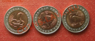 Красная книга, 10 рублей, 3шт. 1992г. - IMG_0040.JPG