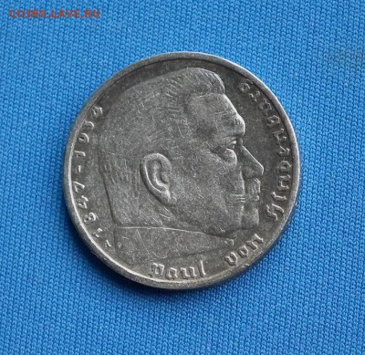 5 марок 1936 Германия до 05.04 в 22-00 по МСК - DSCF3749.JPG
