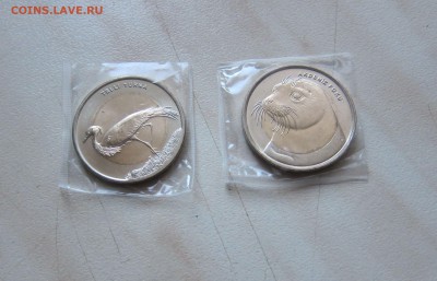 ТУРЦИЯ.КК 2013.ЖУРАВЛЬ И ТЮЛЕНЬ (UNC,2шт.)04.04. 15-00мск - Журавль_тюлень_1