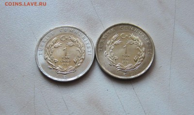 ТУРЦИЯ.КК 2015. КОШКА И КОЗА(UNC,2шт.) 04.04. 15-00мск - Кошка_Коза_2