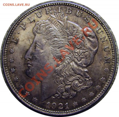 N90 Morgan Dollar 1921 EF-AU до 12.02 в 22°° - N90 Morgan Dollar 1921 EF_AU_1