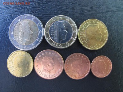 7 простых евромонет Люксембурга (без 50с) - IMG_5176.JPG