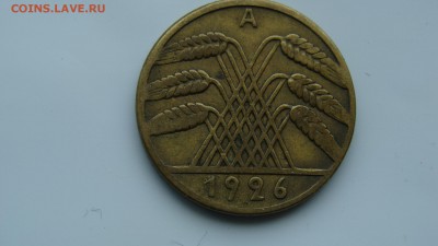 Германия. 10 пфеннигов 1926г с 1 рубля до 06.04.17г. - DSC07232.JPG