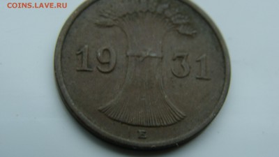 1 пфенниг Германии 1931г до 06.04.2017г. - DSC07239.JPG
