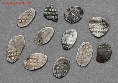 Серебряные чешуйки 16-17 вв. 11 шт., уставшие, до 06.04.2017 - cheshuya1