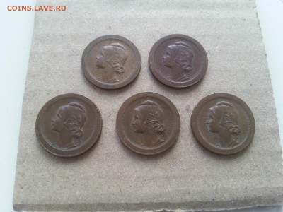 Португалия 5 сентаво 1924 и 1927 5шт. №3 до 22-00 04.04.17 - 20170401_113756
