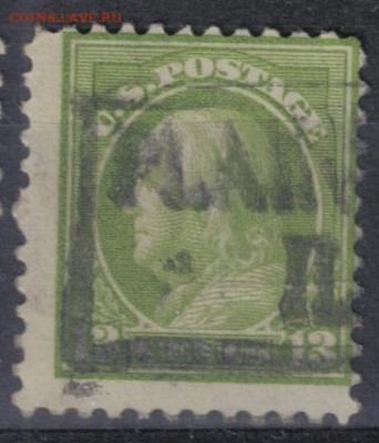 США 1912г 13с Скотт=$2 до 5.04 22.00мск - США 1912г №3 $2