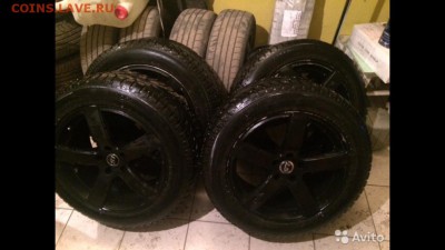 Колеса зима 18" на дисках обмен на монеты - image