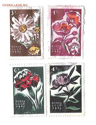 марки 1965 фауна           08-04-17 22=00 - 5флора