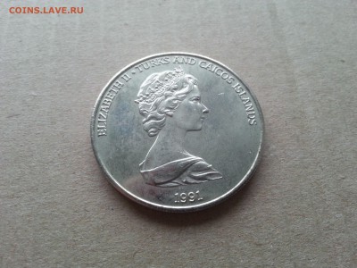 Теркс и Кайкос 5 крон 1991 Открытия Колумба до 22-00 07.04 - 20170405_075924