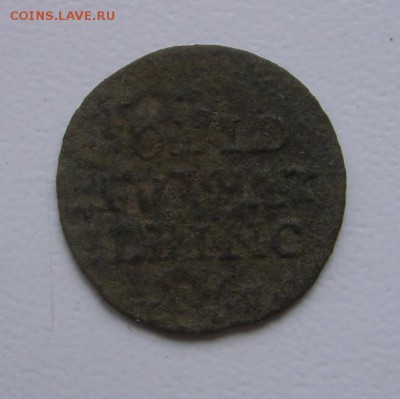 Шеляг (солид) Август III 1760 (61, 63)г реверс-реверс. - 2