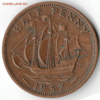 Великобритания полпенни 1957 г. до 24.00 12.04.17 г. - Scan-170405-0027