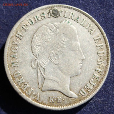 С 1 руб. Австро-ВЕНГРИЯ 20 крейцеров 1848г.МАДОННА  до 12.4 - IMG_5433.JPG